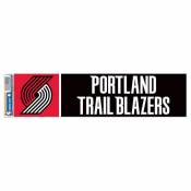 Portland Trail Blazers - 3x12 Bumper Sticker Strip