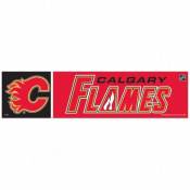 Calgary Flames - 3x12 Bumper Sticker Strip