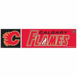 Calgary Flames - 3x12 Bumper Sticker Strip