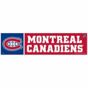 Montreal Canadiens - 3x12 Bumper Sticker Strip