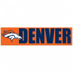 Denver Broncos Stickers, Decals & Bumper Stickers