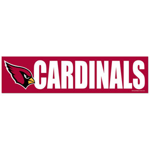 Arizona Cardinals - 3x12 Bumper Sticker Strip at Sticker Shoppe