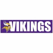 Minnesota Vikings - 3x12 Bumper Sticker Strip