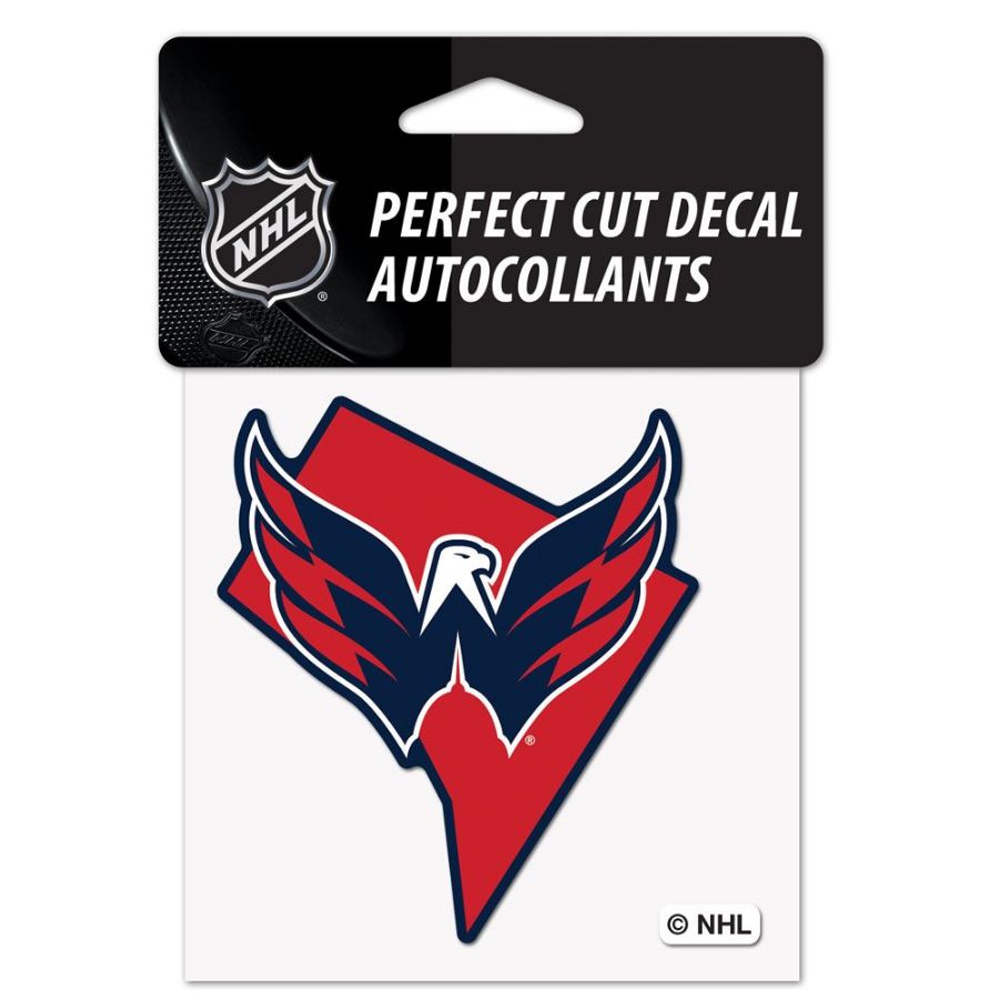 Washington Capitals Home District Washington D.C. - 4x4 Die Cut Decal ...