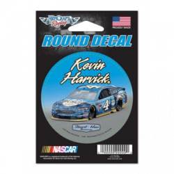 Kevin Harvick #4 Busch Beer - 3x3 Round Vinyl Sticker