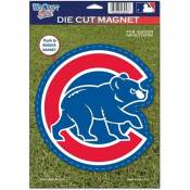 Chicago Cubs Retro Logo - 6" Die Cut Magnet