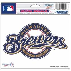 Milwaukee Brewers: 2023 Brew Crew City Connect Logo - Officially Licensed  MLB Removable Adhesive Decal