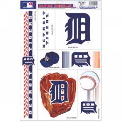 Detroit Tigers Blue Logo - Set of 7 Ultra Decals
