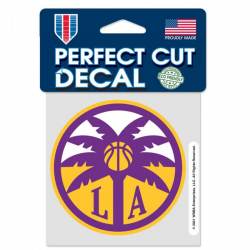 Los Angeles Sparks - 4x4 Die Cut Decal