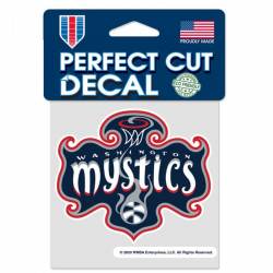 Washington Mystics - 4x4 Die Cut Decal