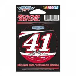 Kurt Busch #41 - 3x3 Round Vinyl Sticker