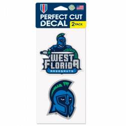 University Of West Florida Argonauts - Set of Two 4x4 Die Cut Decals