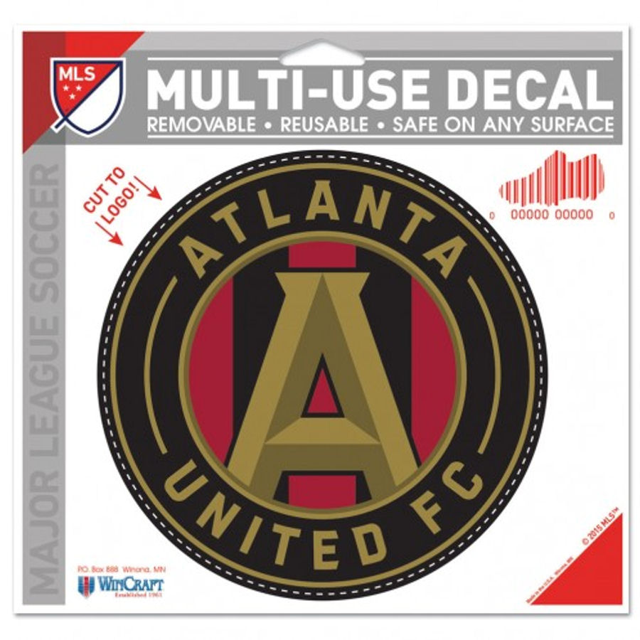 Atlanta United FC - 4.5x5.75 Die Cut Ultra Decal at Sticker Shoppe