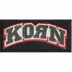 Korn Multi Color Logo - Embroidered Iron-On Patch