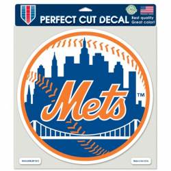 New York Mets - 8x8 Full Color Die Cut Decal