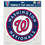 Washington Nationals - 8x8 Full Color Die Cut Decal