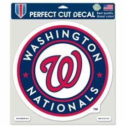 Washington Nationals - 8x8 Full Color Die Cut Decal