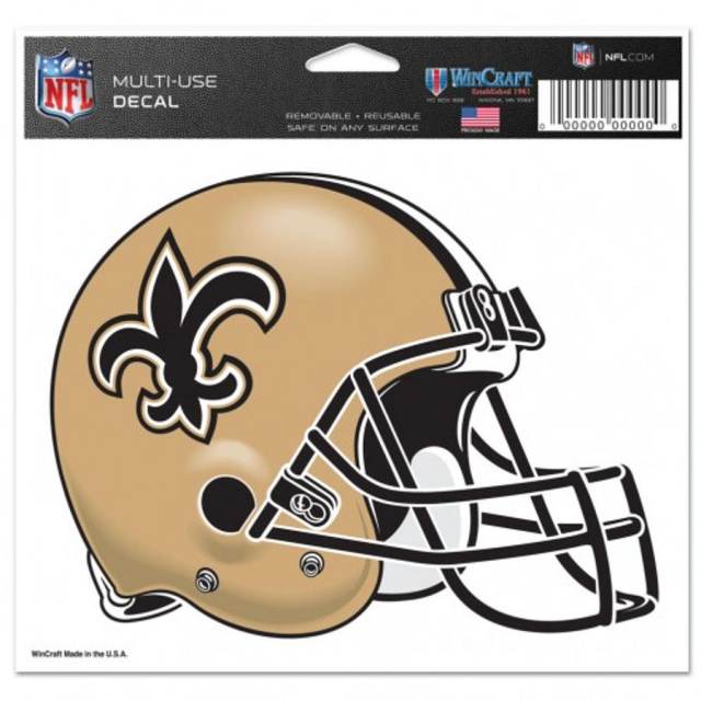 NEW ORLEANS SAINTS HELMET Vinyl Decal / Sticker ** 5 Sizes **