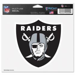 Raiders Stickers Pack 50 Pcs, Las-Vegas Funart Raiders Vinyl Stickers