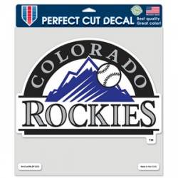 Colorado Rockies - 8x8 Full Color Die Cut Decal