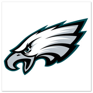 Philadelphia Eagles - 3x3 Reflective Decal at Sticker Shoppe