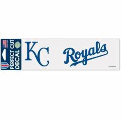 Kansas City Royals Logo - 3x10 Die Cut Decal