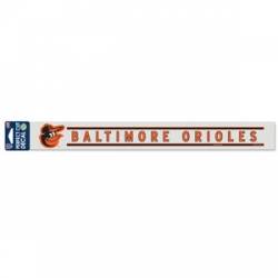 Baltimore Orioles - 2x17 Die Cut Decal