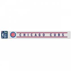 Chicago Cubs - 2x17 Die Cut Decal