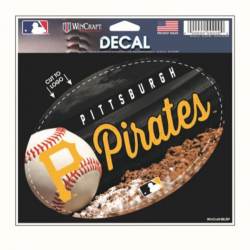 Pittsburgh Pirates - 3.5x5 Vinyl Oval Sticker