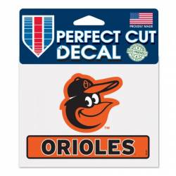 Baltimore Orioles - 4x5 Die Cut Decal