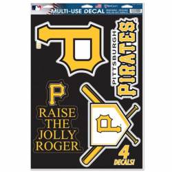 Pittsburgh Pirates - Set of 4 Ultra Decals