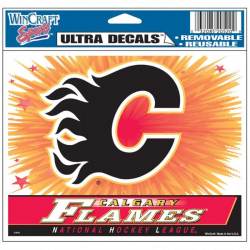 Calgary Flames Burst Logo - 5x6 Multi Use Decal