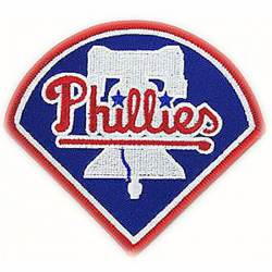 Philadelphia Phillies - 3x3 Embroidered Sticker