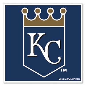 Kansas City Royals - 3x3 Reflective Decal at Sticker Shoppe