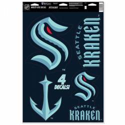 Seattle Kraken - Set Of 4 Ultra Decals