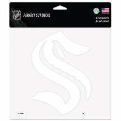 Seattle Kraken - 8x8 White Die Cut Decal