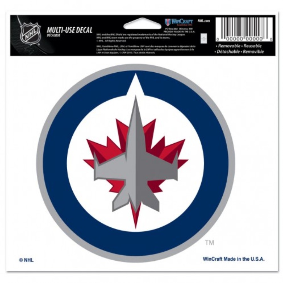 Winnipeg Jets - 5x6 Ultra Decal at Sticker Shoppe