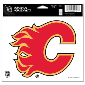 Calgary Flames - 5x6 Ultra Decal at Sticker Shoppe