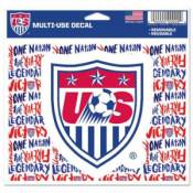 United States Soccer - 5x6 Ultra Decal