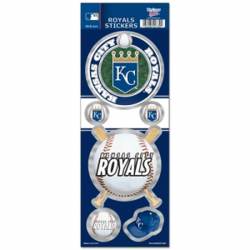 Kansas City Royals - Set Of 5 Prismatic Sticker Sheet