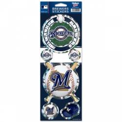 Milwaukee Brewers - Prismatic Decal Set