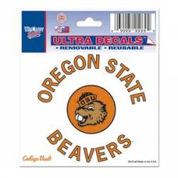 Oregon State University Beavers Retro Logo - 3x4 Ultra Decal