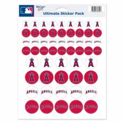 Los Angeles Angels of Anaheim - 8.5x11 Sticker Sheet