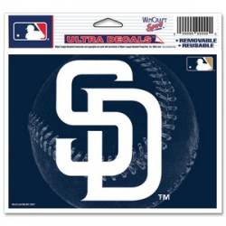 San Diego, CA Flag - Bumper Sticker (Padres Colors) - SanDiegoHumor