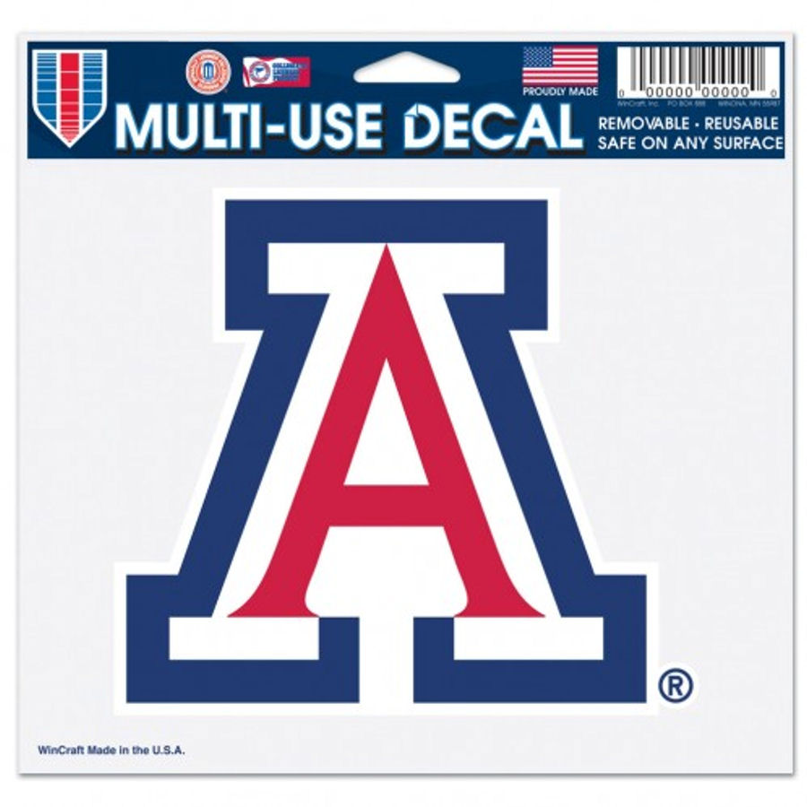 University Of Arizona Wildcats - 5x6 Ultra Decal at Sticker Shoppe