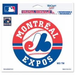 Montreal Expos - 5x6 Ultra Decal