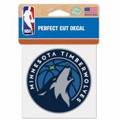 Minnesota Timberwolves - 4x4 Die Cut Decal