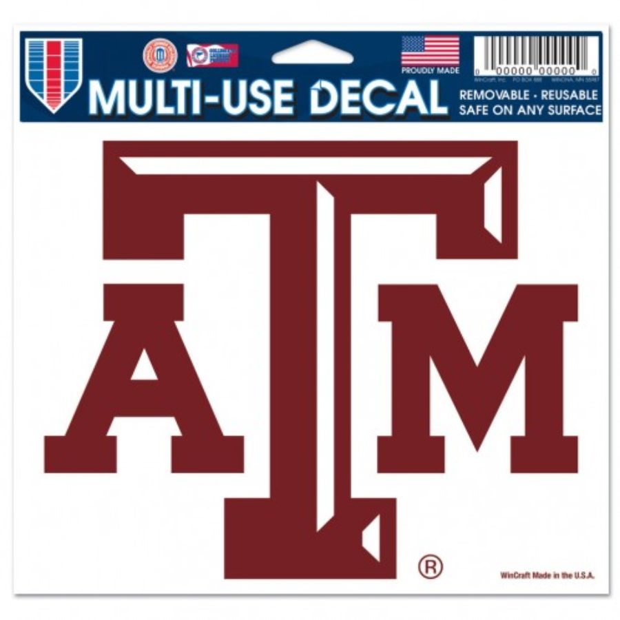 Texas A&M University Aggies - 5x6 Ultra Decal at Sticker Shoppe