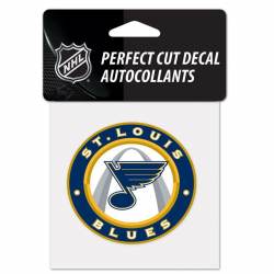 St. Louis Blues - 4x4 Die Cut Decal