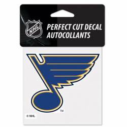 St. Louis Blues Logo - 4x4 Die Cut Decal